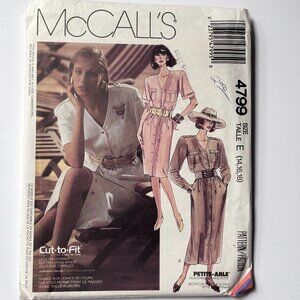 McCall's  Dress Uncut Pattern 4799 (14, 16, 18)